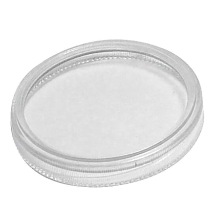 Gentec REPLACEMENT PLASTIC LENS, Gauge Cover, 1-1/2in. Plastic, Snap-In GX15